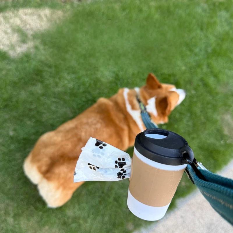 ペット用うんち袋ディスペンサー コーヒカップ型