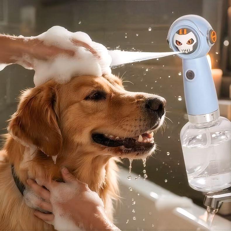 ペット用電動泡ソープディスペンサー