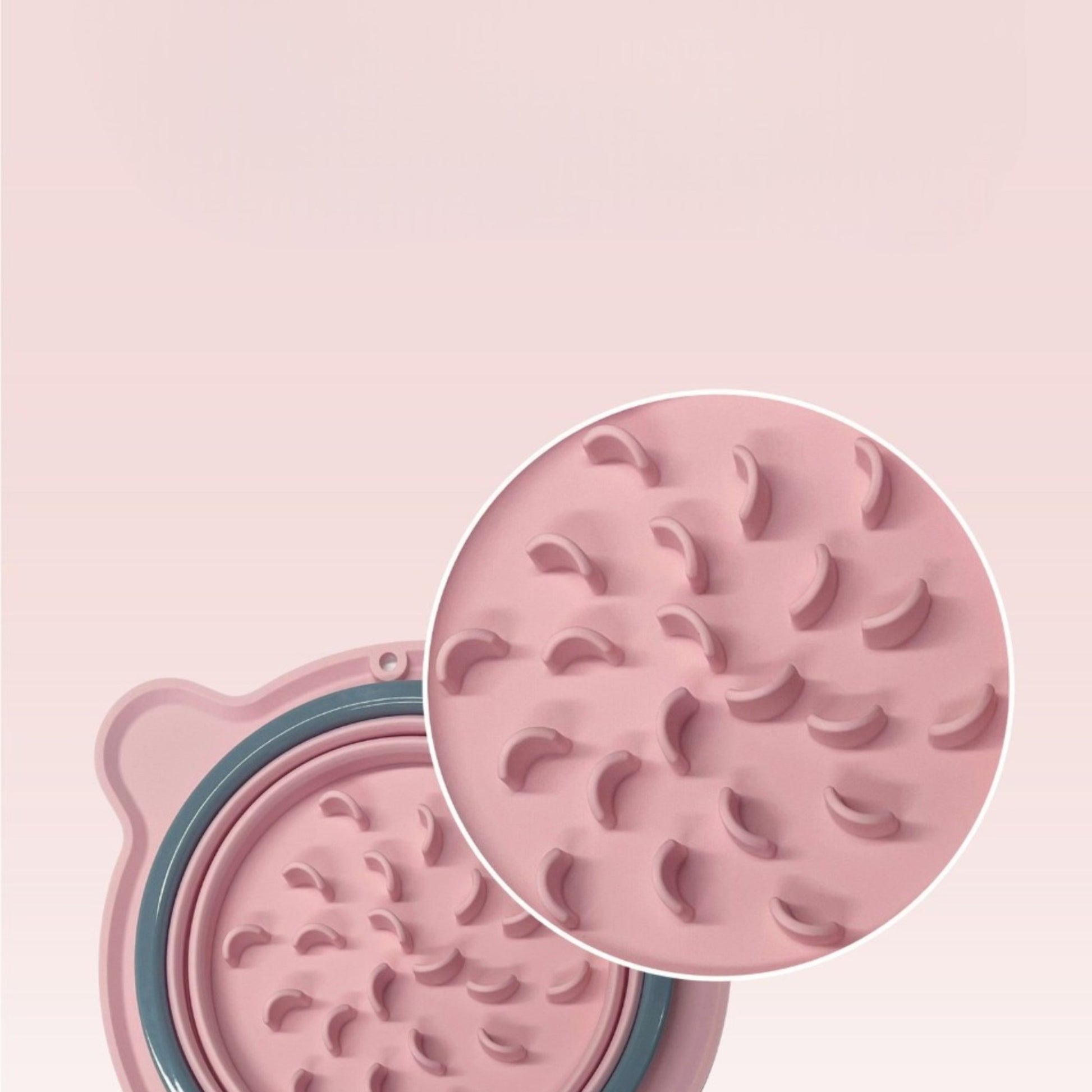 シリコン製携帯用ペットフードボール