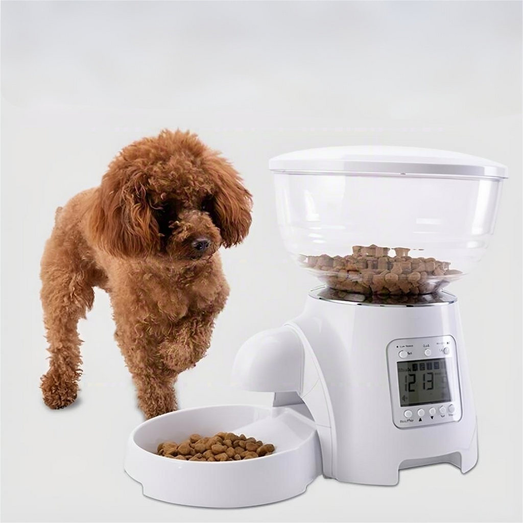 タイマー式自動給餌器