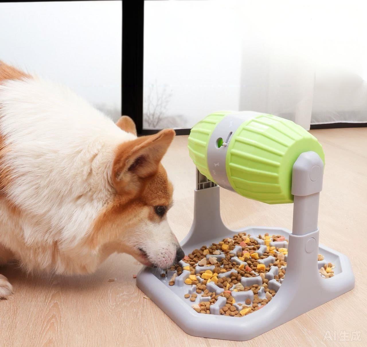 犬用パズルフィーダー　IQトレーニング