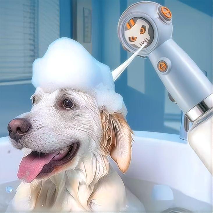 ペット用電動泡ソープディスペンサー