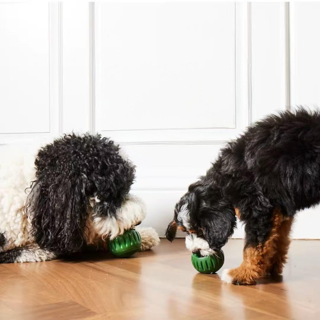 犬用餌やりシリコンボールトイ