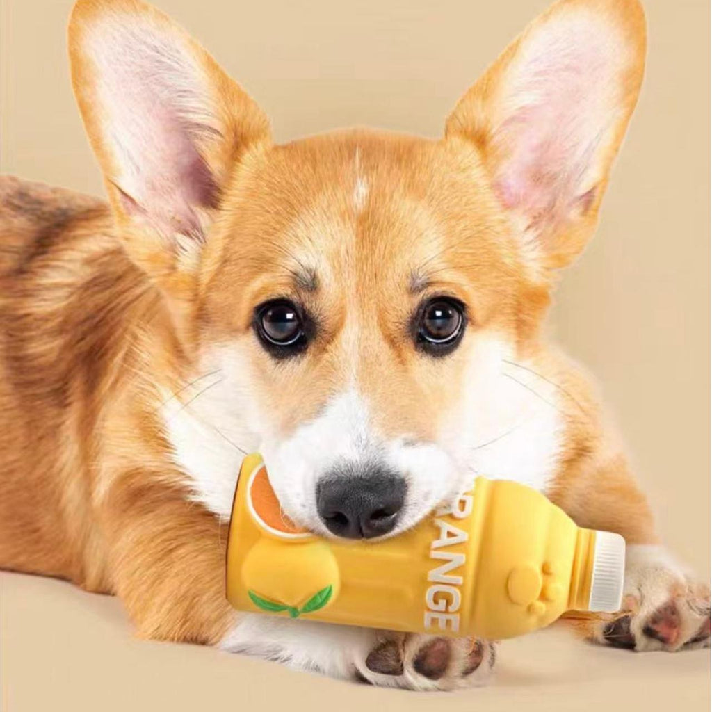 ワンポップジュース　音が出る犬用おもちゃ