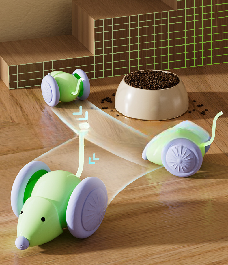 猫用電動おもちゃ　ネズミ型