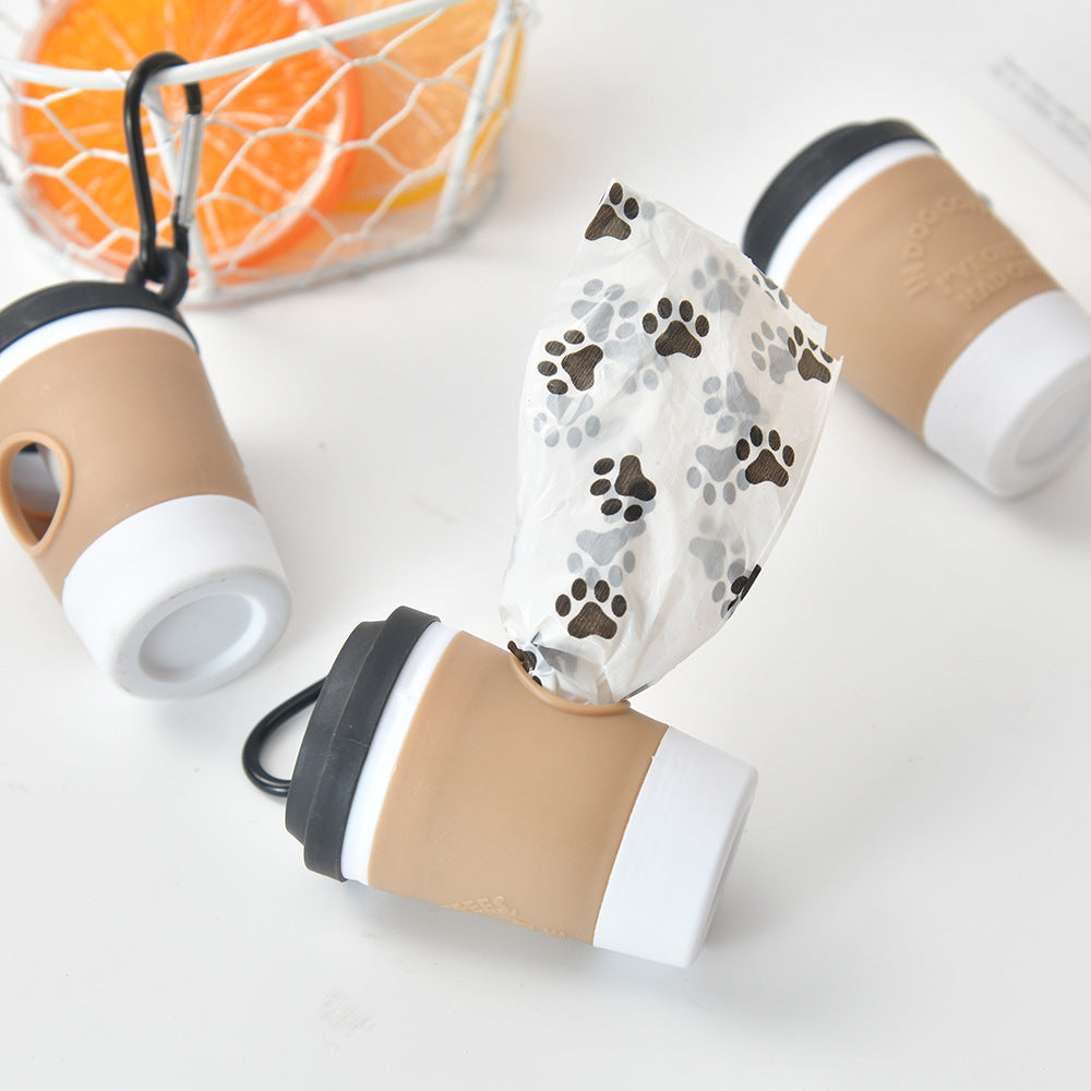 ペット用うんち袋ディスペンサー　コーヒカップ型