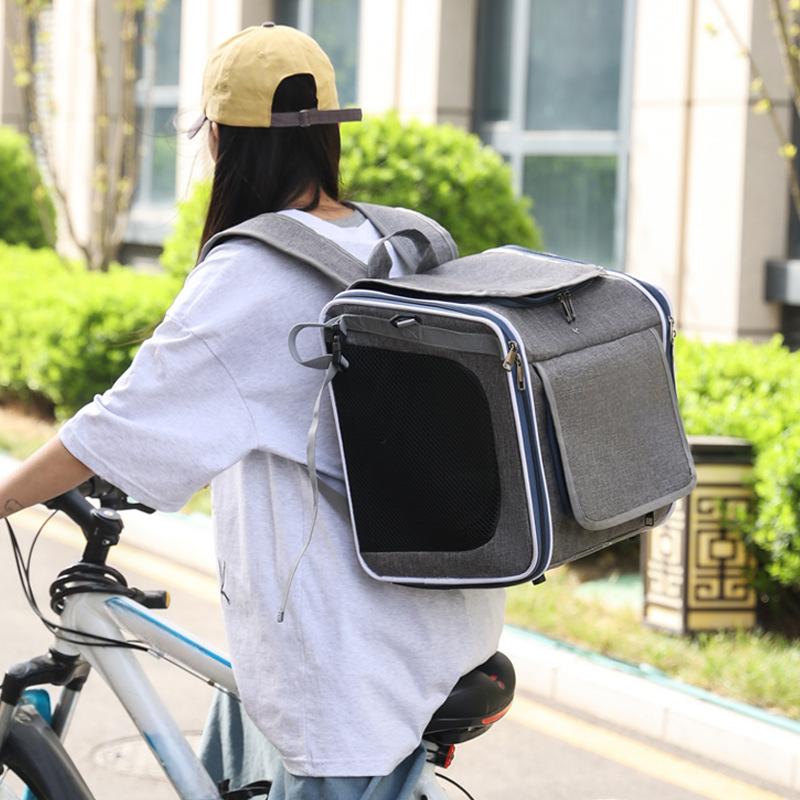 ペット用自転車フロントボックス