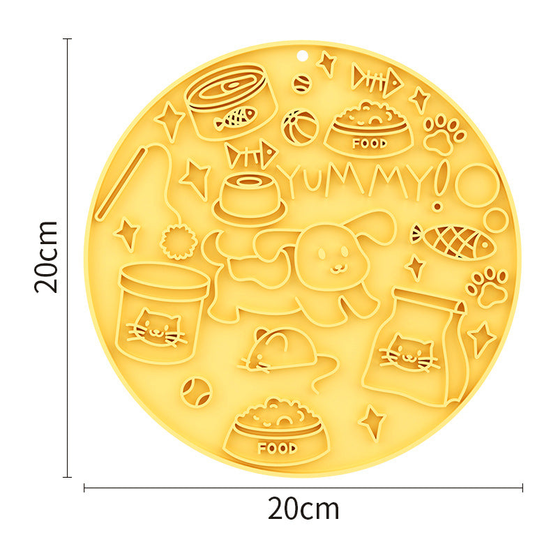 ペット用不安緩和給餌マット