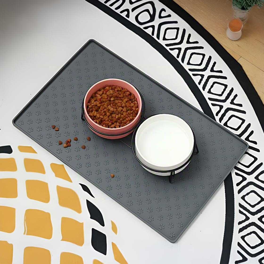 ペットフードシリコンマット肉球型